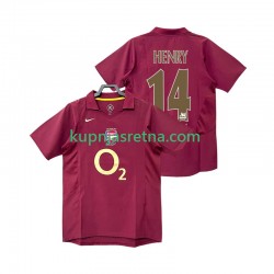 Muškarci Domaći Home Dresova Arsenal Henry 14 Retro 2005 2006 Kratkih Rukava