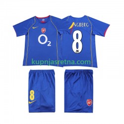 Dječja Gostujući Away Dresova Arsenal LJUNGBERG 8 Retro 2004 2005 Kratkih Rukava