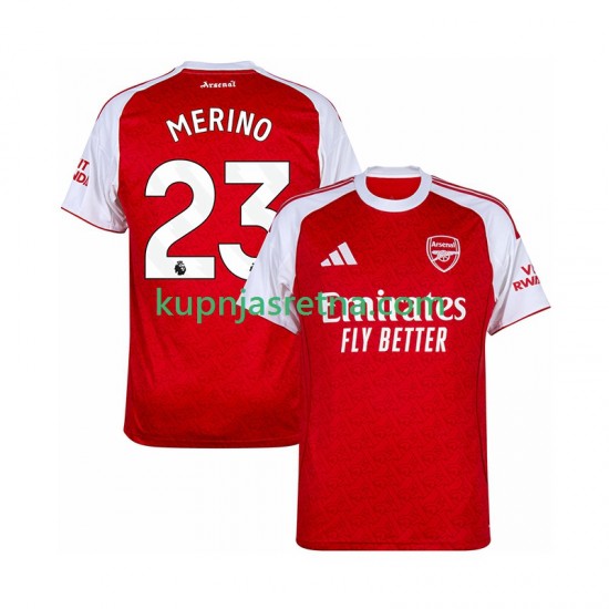 Muškarci Domaći Home Dresova Arsenal Merino 23 2025-2026 Kratkih Rukava