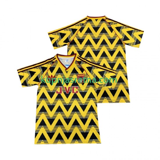 Muškarci Gostujući Away Dresova Arsenal Retro 1991 1993 Kratkih Rukava