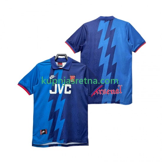 Muškarci Gostujući Away Dresova Arsenal Retro 1995 1996 Kratkih Rukava