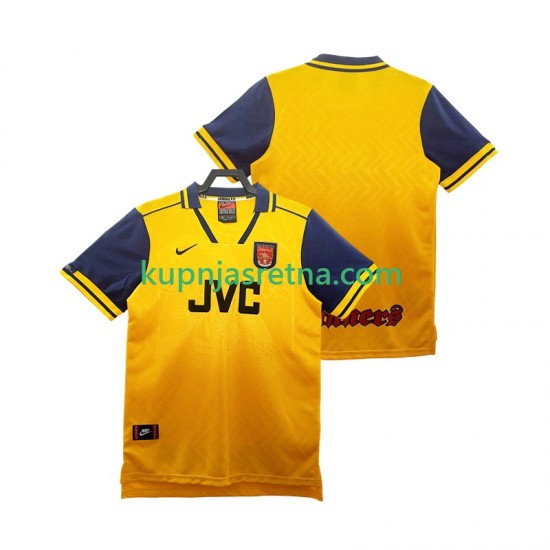 Muškarci Gostujući Away Dresova Arsenal Retro 1996 1997 Kratkih Rukava