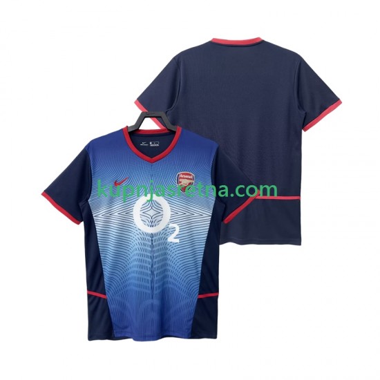 Muškarci Gostujući Away Dresova Arsenal Retro 2002 2004 Kratkih Rukava