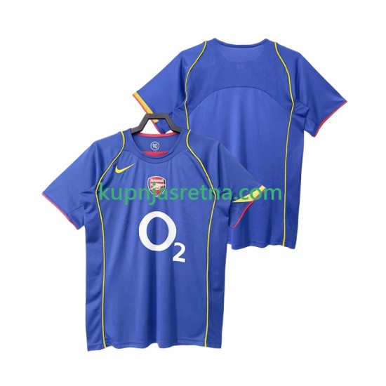 Muškarci Gostujući Away Dresova Arsenal Retro 2004 2005 Kratkih Rukava