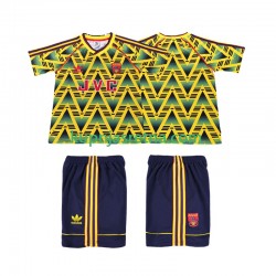 Dječja Gostujući Away Dresova Arsenal Retro 1991 1993 Kratkih Rukava