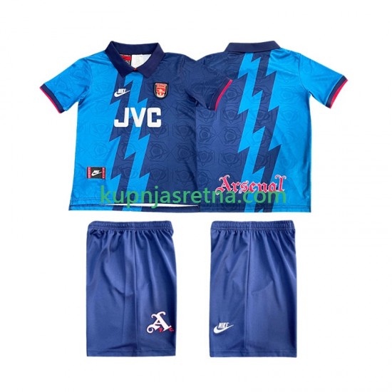 Dječja Gostujući Away Dresova Arsenal Retro 1995 1996 Kratkih Rukava