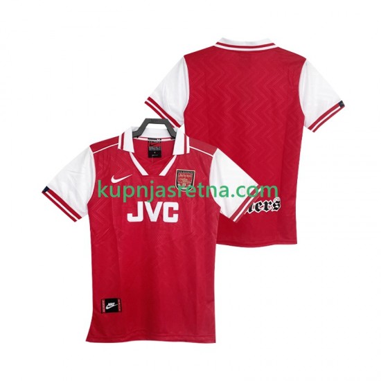 Muškarci Domaći Home Dresova Arsenal Retro 1996 1997 Kratkih Rukava
