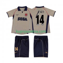 Dječja Gostujući Away Dresova Arsenal Thierry Henry 14 Retro 2001 2002 Kratkih Rukava Dječja Gostujući Away Dresova Arsenal Thierry Henry 14 Retro 2001 2002 Kratkih Rukava