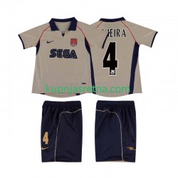Dječja Gostujući Away Dresova Arsenal VIEIRA 4 Retro 2001 2002 Kratkih Rukava Dječja Gostujući Away Dresova Arsenal VIEIRA 4 Retro 2001 2002 Kratkih Rukava