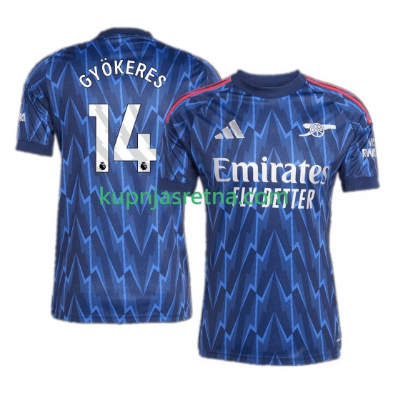 Muškarci Gostujući Away Dresova Arsenal Viktor Gyokeres 14 2025-2026 Kratkih Rukava
