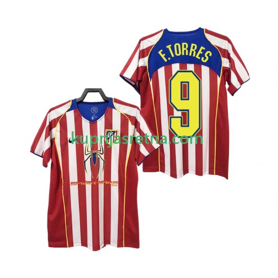 Muškarci Domaći Home Dresova Atlético Madrid F TORRES 9 Retro 2004 2005 Kratkih Rukava
