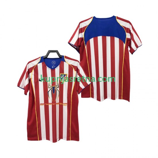 Muškarci Domaći Home Dresova Atlético Madrid Retro 2004 2005 Kratkih Rukava