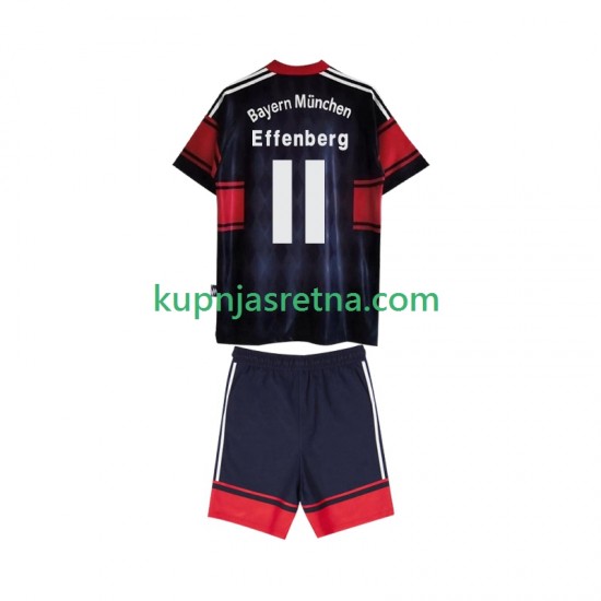Dječja Domaći Home Dresova FC Bayern München Effenberg 11 Retro 1997 1999 Kratkih Rukava