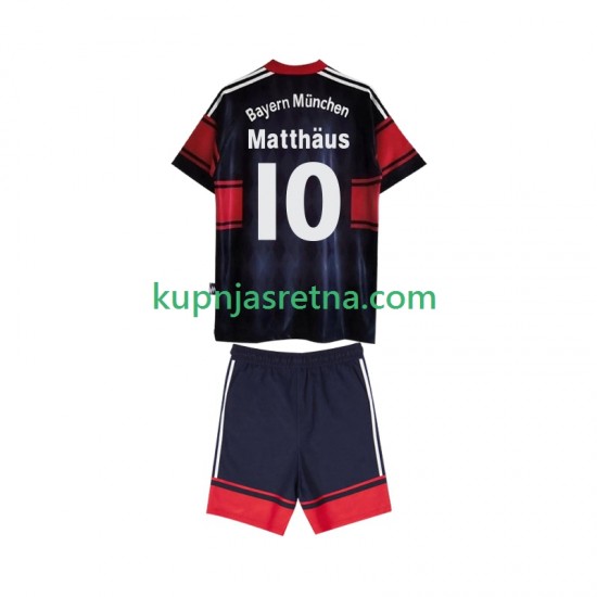 Dječja Domaći Home Dresova FC Bayern München Matthas 10 Retro 1997 1999 Kratkih Rukava