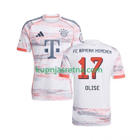 Muškarci Gostujući Away Dresova FC Bayern München Michael Olise 17 2025-2026 Kratkih Rukava