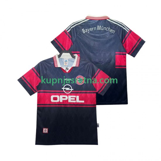 Muškarci Domaći Home Dresova FC Bayern München Retro 1997 1999 Kratkih Rukava