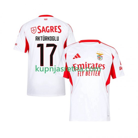 Muškarci Gostujući Away Dresova Benfica Kerem Akturkoglu 17 2025-2026 Kratkih Rukava