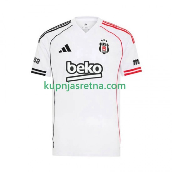 Muškarci Domaći Home Dresova Besiktas 2025-2026 Kratkih Rukava