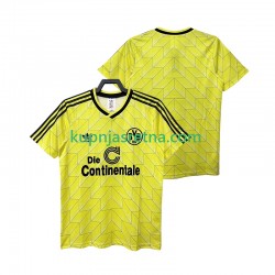 Muškarci Domaći Home Dresova Borussia Dortmund Retro 1988 1989 Kratkih Rukava