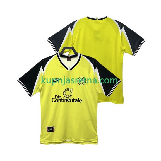 Muškarci Domaći Home Dresova Borussia Dortmund Retro 1995 1996 Kratkih Rukava