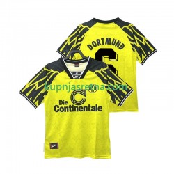 Muškarci Domaći Home Dresova Borussia Dortmund SAMMER 6 Retro 1994 1995 Kratkih Rukava