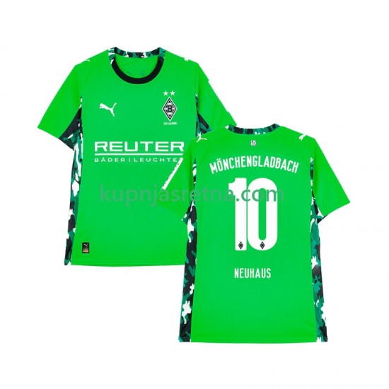 Muškarci Gostujući Away Dresova Borussia Mönchengladbach Florian Neuhaus 10 2025-2026 Kratkih Rukava