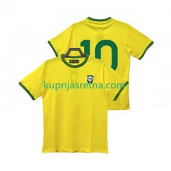 Muškarci Domaći Home Dresova Brazil 10 Retro 1970 Kratkih Rukava