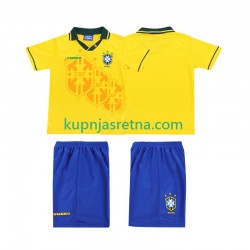 Dječja Domaći Home Dresova Brazil Retro 1994 Kratkih Rukava
