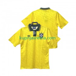 Muškarci Domaći Home Dresova Brazil Retro 1991 1993 Kratkih Rukava