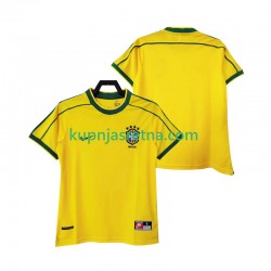 Muškarci Domaći Home Dresova Brazil Retro 1998 Kratkih Rukava