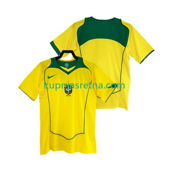 Muškarci Domaći Home Dresova Brazil Retro 2004 Kratkih Rukava