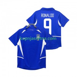 Muškarci Gostujući Away Dresova Brazil Ronaldo 9 Retro 2002 Kratkih Rukava
