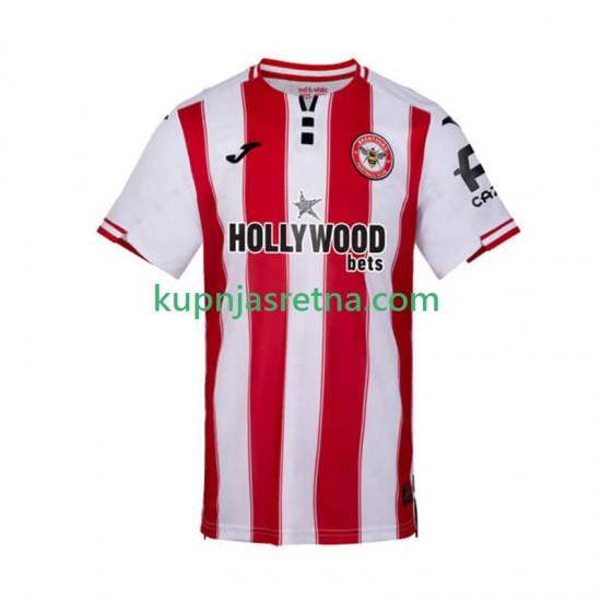 Muškarci Domaći Home Dresova Brentford 2025-2026 Kratkih Rukava