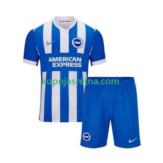 Dječja Domaći Home Dresova Brighton Hove Albion 2025-2026 Kratkih Rukava