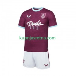 Dječja Domaći Home Dresova Burnley 2025-2026 Kratkih Rukava