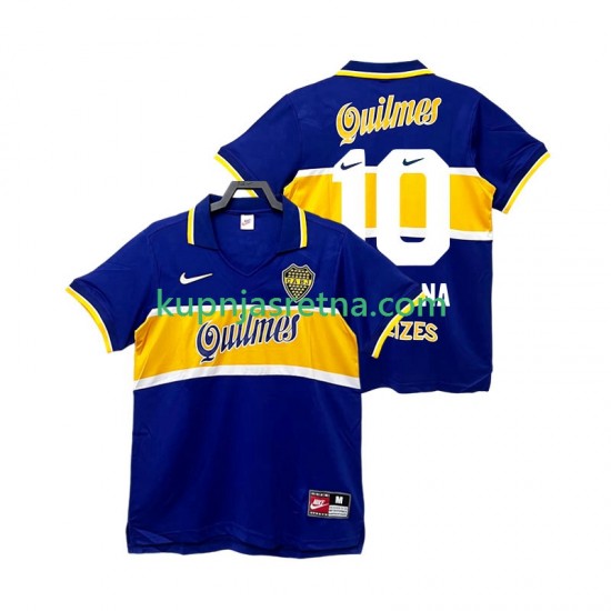 Muškarci Domaći Home Dresova Boca Juniors MARADONA 10 Retro 1997 1998 Kratkih Rukava