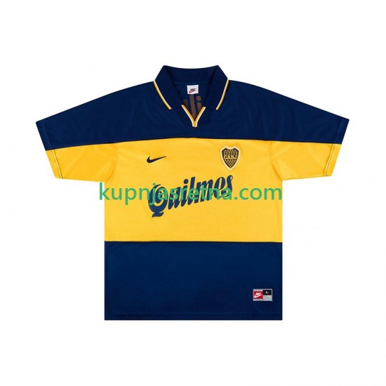 Muškarci Domaći Home Dresova Boca Juniors Retro 1999 2000 Kratkih Rukava