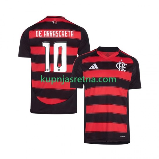 Muškarci Domaći Home Dresova CR Flamengo Giorgian de Arrascaeta 10 2025-2026 Kratkih Rukava
