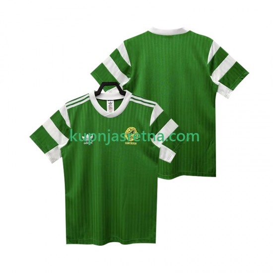Muškarci Domaći Home Dresova Kamerun Retro 1990 Kratkih Rukava