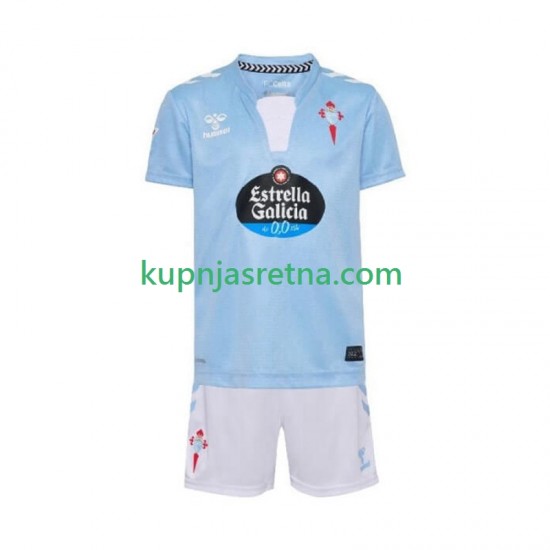 Dječja Domaći Home Dresova Celta de Vigo 2025-2026 Kratkih Rukava