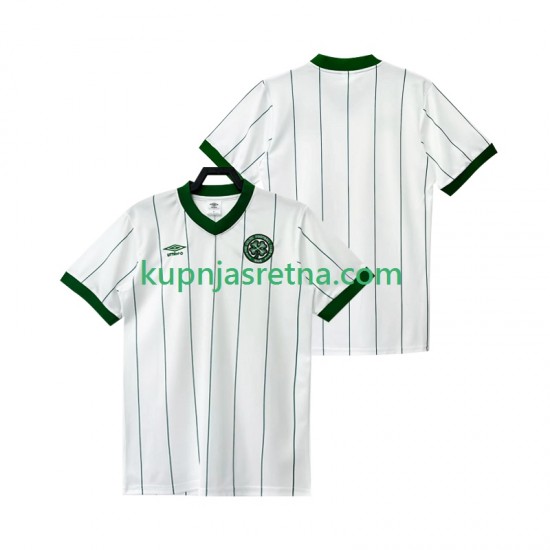 Muškarci Gostujući Away Dresova Celtic FC Retro 1982 1983 Kratkih Rukava