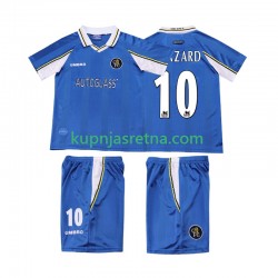 Dječja Domaći Home Dresova Chelsea HAZARD 10 Retro 1997 1999 Kratkih Rukava