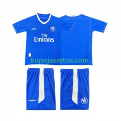 Dječja Domaći Home Dresova Chelsea Retro 2003 2005 Kratkih Rukava