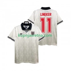 Muškarci Domaći Home Dresova Engleska LINEKER 11 Retro 1990 Kratkih Rukava Muškarci Domaći Home Dresova Engleska LINEKER 11 Retro 1990 Kratkih Rukava