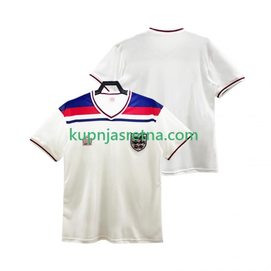 Muškarci Domaći Home Dresova Engleska Retro 1982 Kratkih Rukava