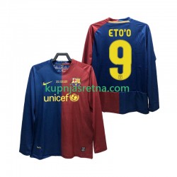 Muškarci Domaći Home Dresova FC Barcelona ETO O 9 Retro Champions League 2008 2009 Dugim Rukavima
