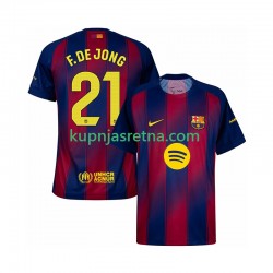 Muškarci Domaći Home Dresova FC Barcelona Frenkie de Jong 21 2025-2026 Kratkih Rukava