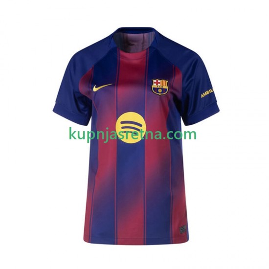 Žene Domaći Home Dresova FC Barcelona 2025-2026 Kratkih Rukava