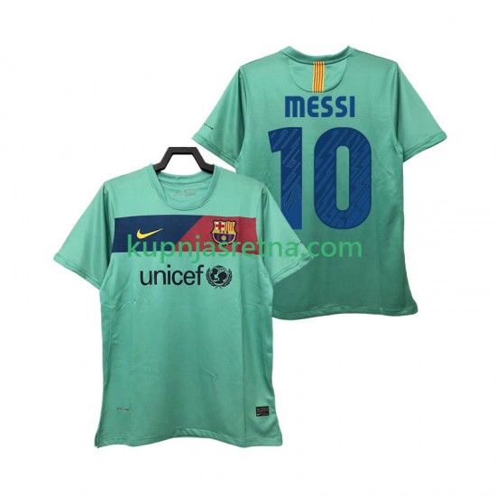 Muškarci Gostujući Away Dresova FC Barcelona Lionel Messi 10 Retro 2010 2011 Kratkih Rukava
