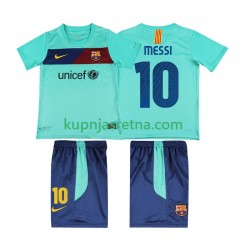 Dječja Gostujući Away Dresova FC Barcelona Lionel Messi 10 Retro 2010 2011 Kratkih Rukava